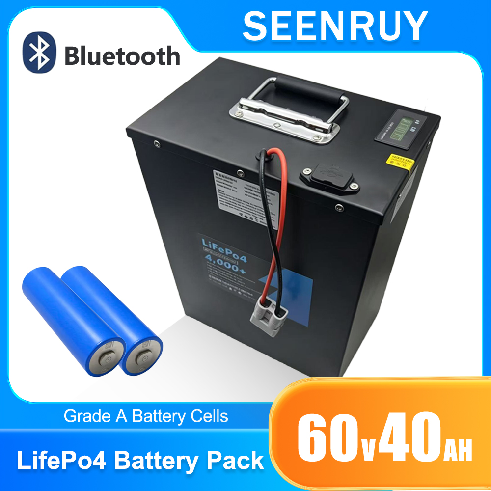 60V 50Ah Electric Scooter Battery - بطارية ليثيوم فوسفات الحديد 60 فولت
