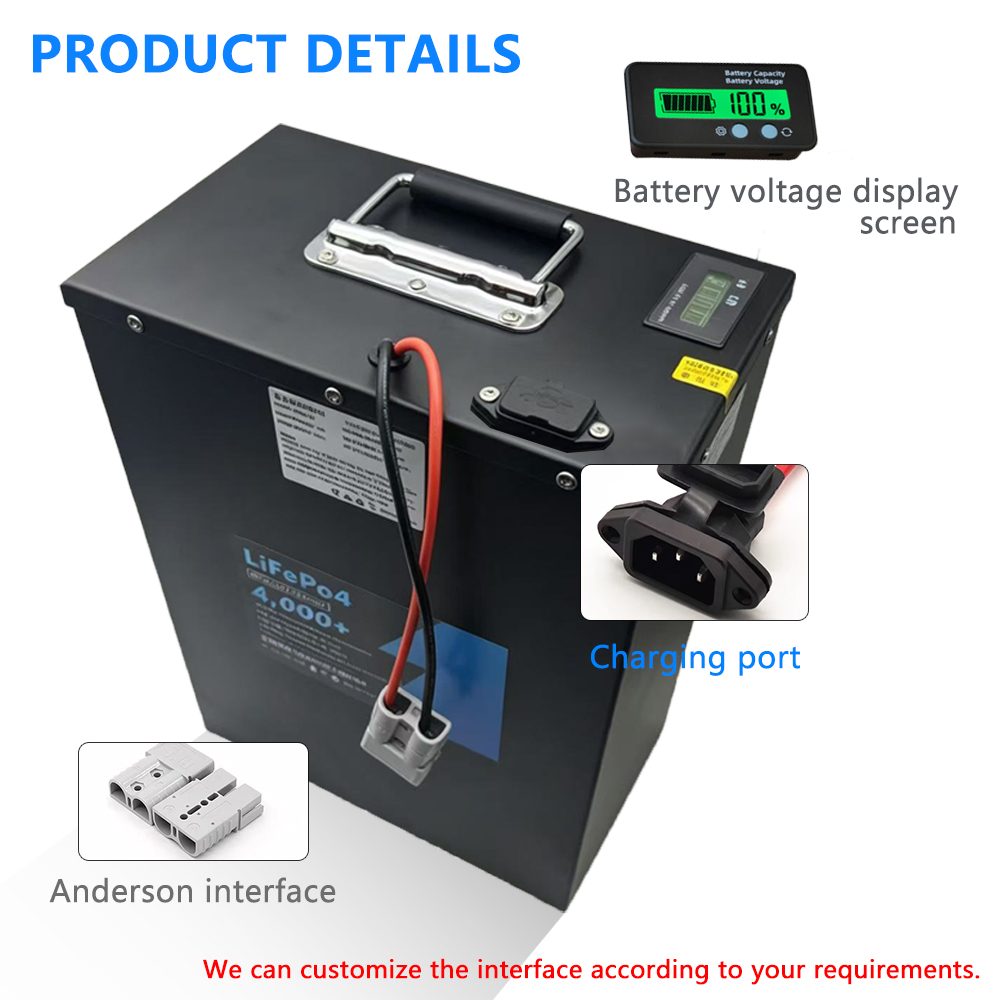 بطارية ليثيوم فوسفات الحديد 60 - مراجعة 60V 50Ah Electric Scooter Battery وسعره