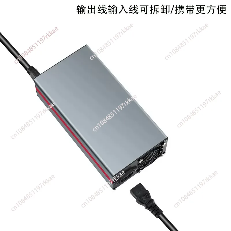 شاحن بطارية ليثيوم 72 فولت 20  - مراجعة 72V 15A Fast Charger وسعره