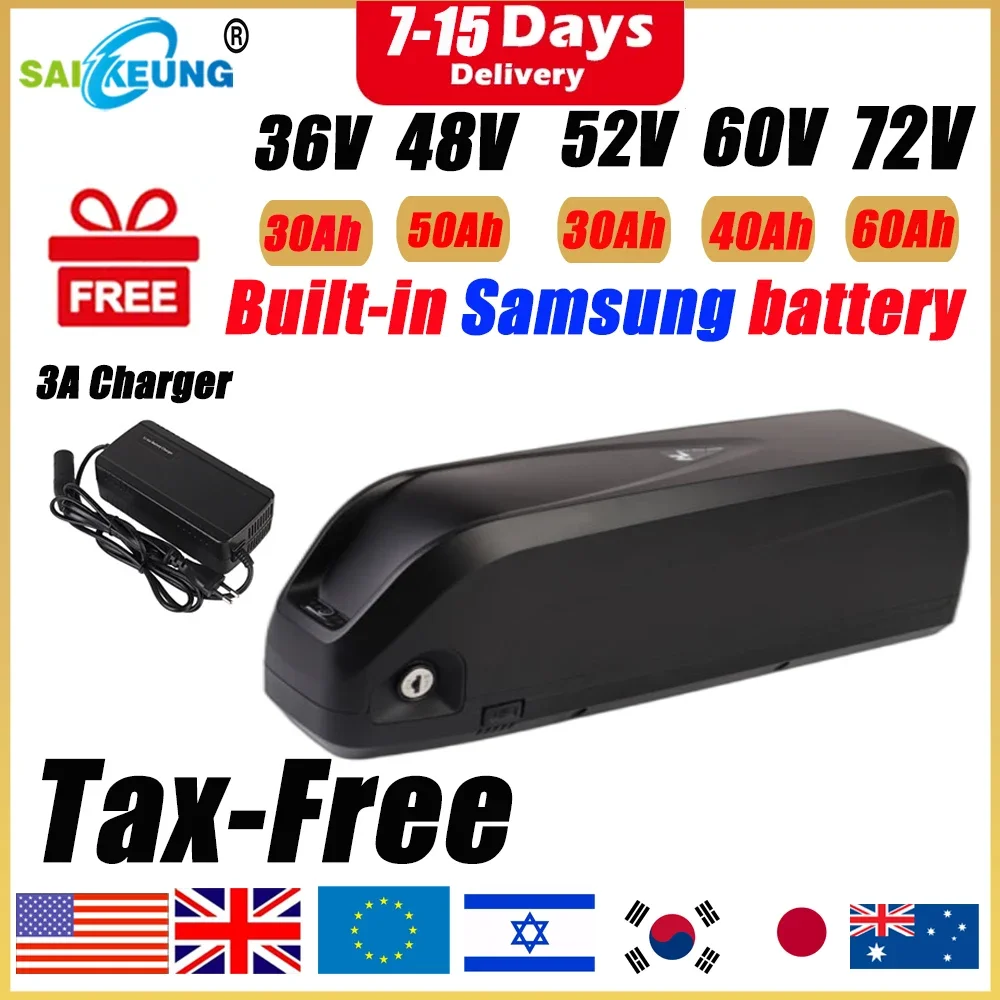 Hailong بولي 48 فولت 52 فولت 6 - مراجعة 72V 40Ah Lifepo4 Battery Pack وسعره